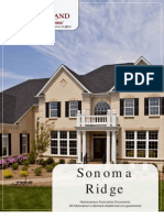 Sonoma Ridge HOA