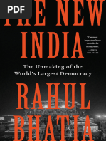 Rahul Bhatia - The New India - The Unmaking of the World's Largest ...
