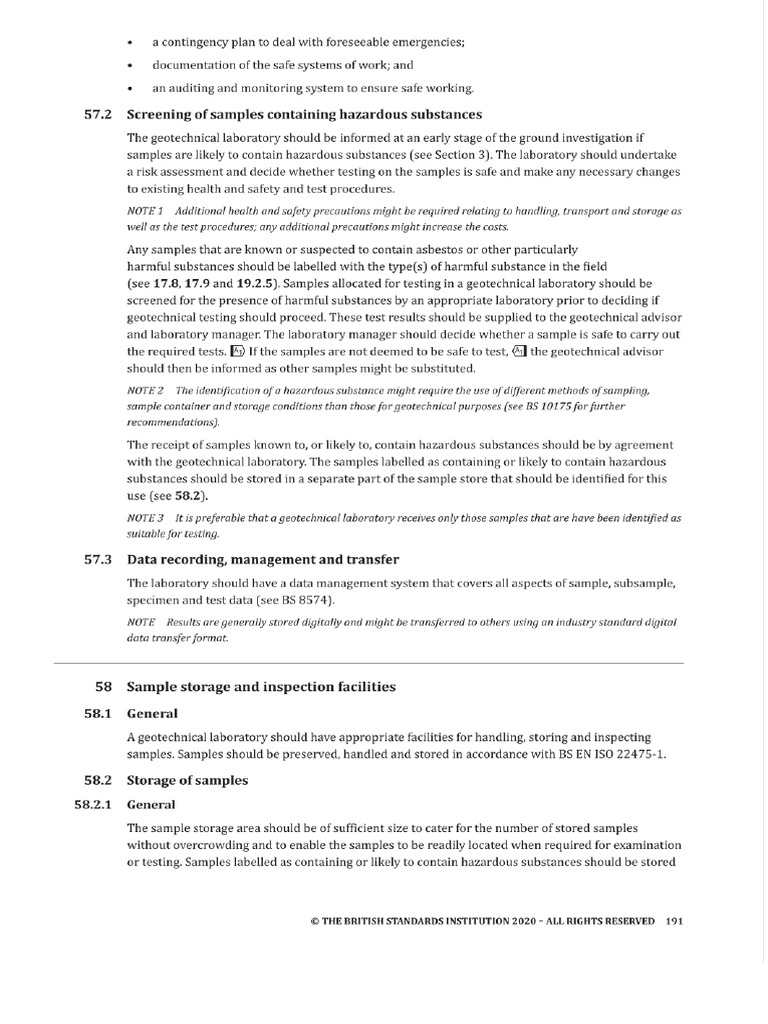 BS 5930-Sampling | PDF