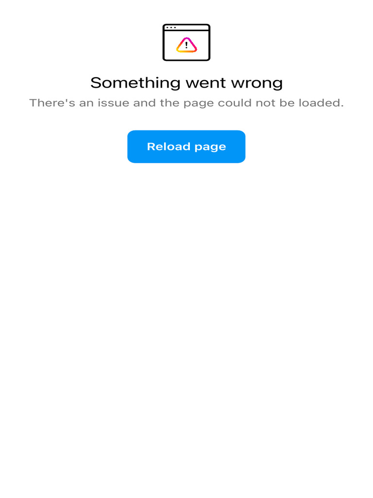 Page Load Error: Issue Detected | PDF