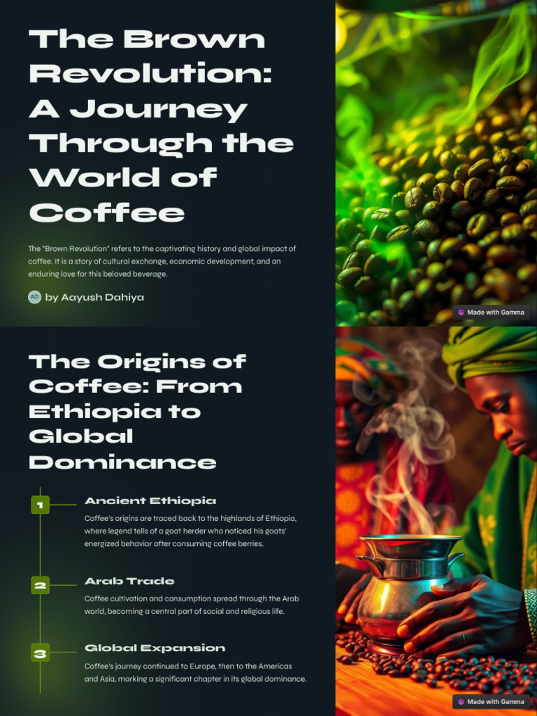 The Brown Revolution A Journey Through The World of Coffee | PDF ...