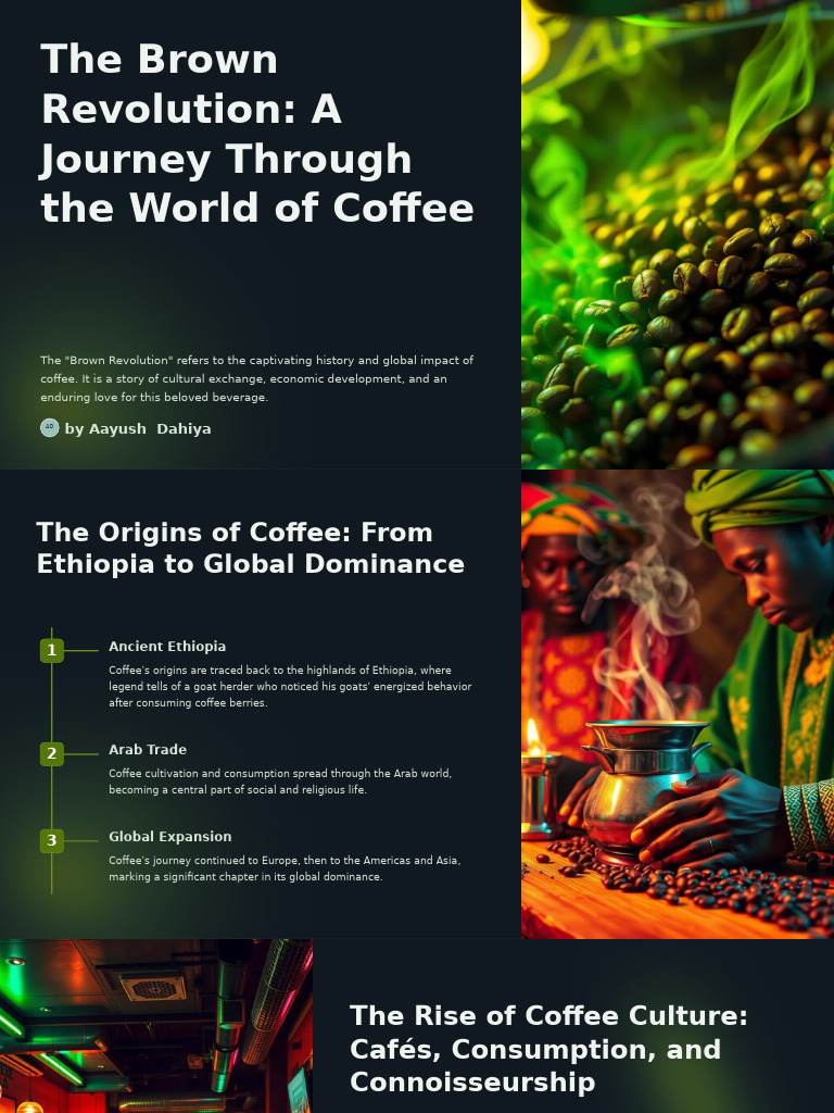 The Brown Revolution A Journey Through The World of Coffee | PDF ...