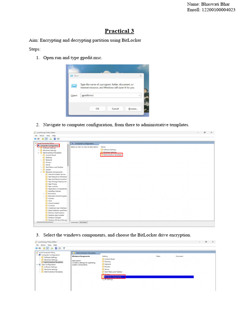 BitLocker Encryption Guide for Windows 11 | PDF