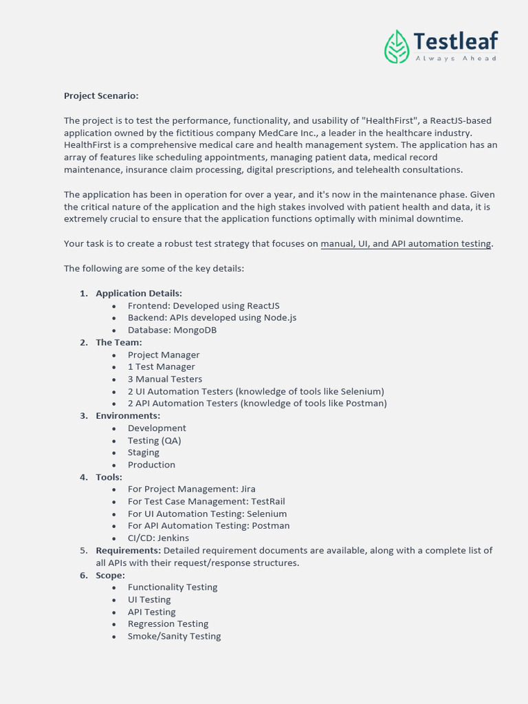 Activity - Design Your Test Strategy | PDF | Software Testing | Computing