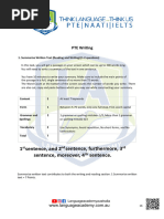 PTE Group Discussion Summary Template | PDF