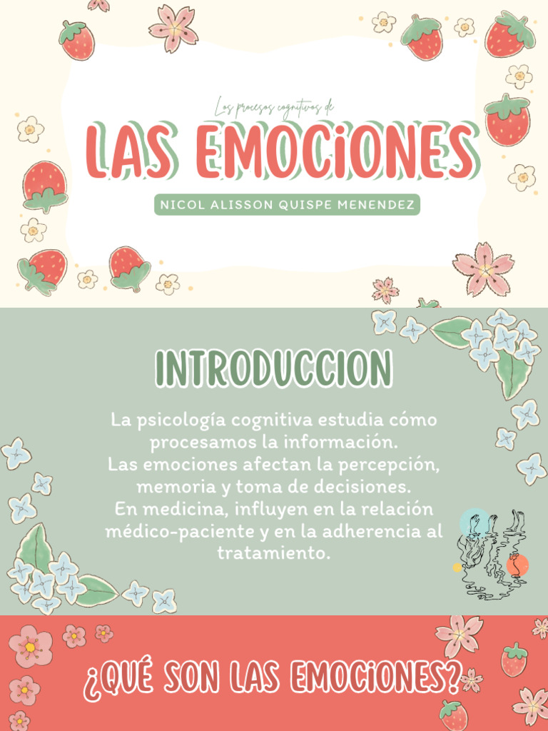 Mapa emocional y regulación de emociones | PDF | Las emociones ...