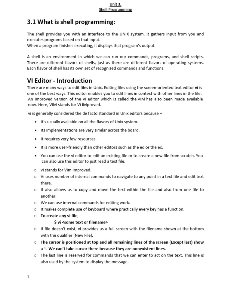 Understanding vi Editor Modes | PDF | Control Flow | Computer File