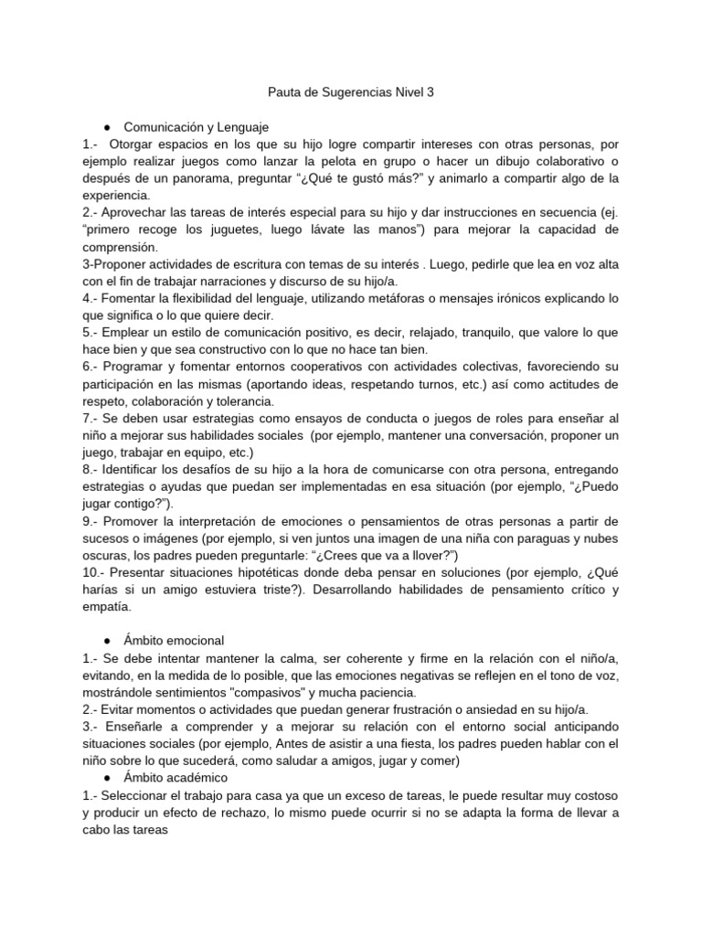 Estrategias para Mejorar la Comunicación Infantil | PDF | Las emociones ...