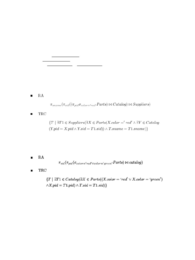 CS 186 Fall 2004 Exercise Solutions | PDF