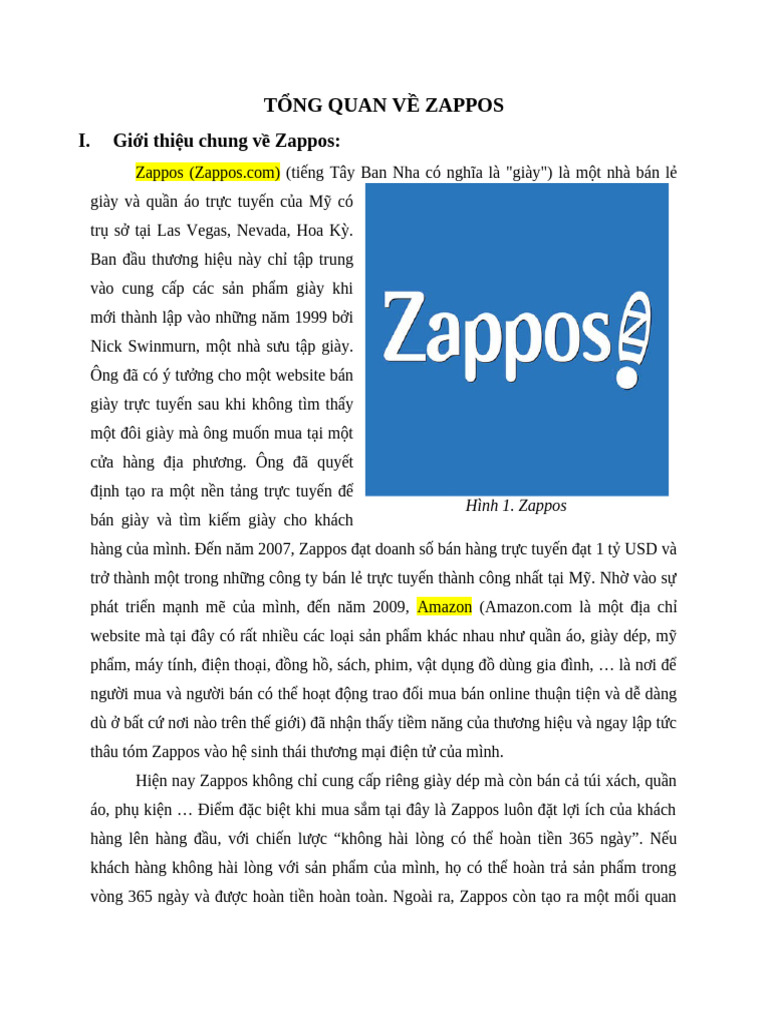 ZAPPOS | PDF