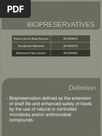 Bio Preservatives