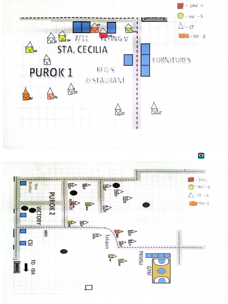 Spot Map Palanginan | PDF