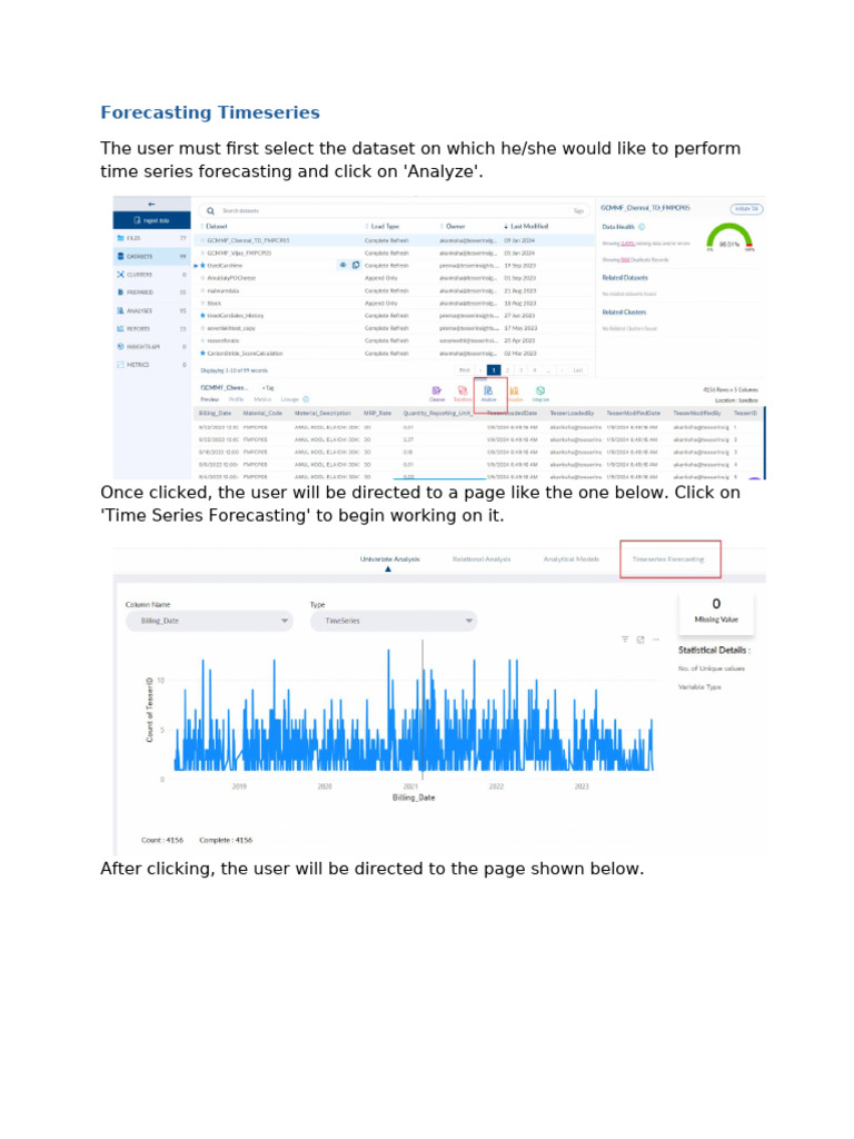 Time Series Forecasting Guide | PDF | Time Series | Forecasting