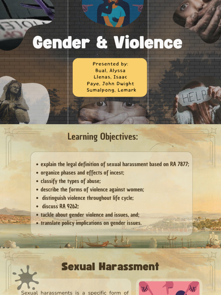 Gender and Violence | PDF | Human Trafficking | Rape