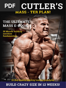 Jay Cutler's Mass-Ter Plan! NEW