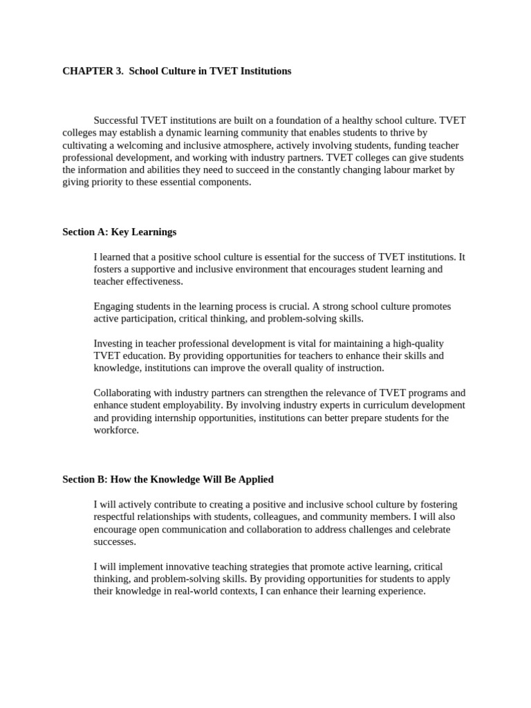 Reflection Journal No. 3 | PDF | Teachers | Learning