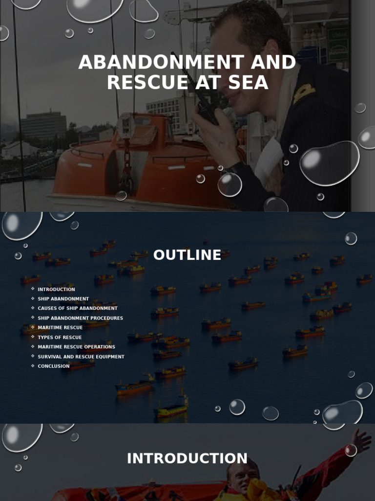 Ship Abandonment and Maritime Rescue Guide | PDF | Search And Rescue ...