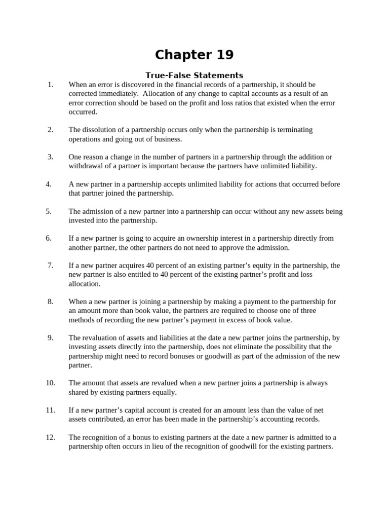 Partnership Dissolution | PDF | Goodwill (Accounting) | Partnership - Goodwill In Partnership Dissolution