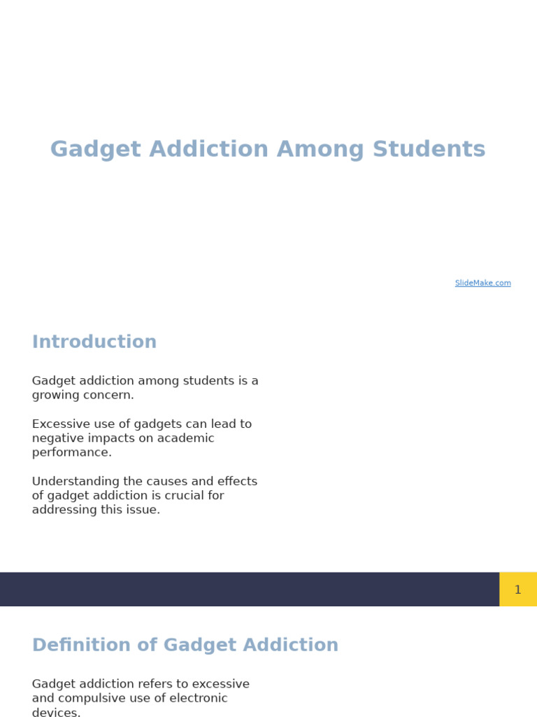 Addressing Gadget Addiction in Students | PDF | Mental Health | Loneliness - Gadget Addiction And Social Anxiety
