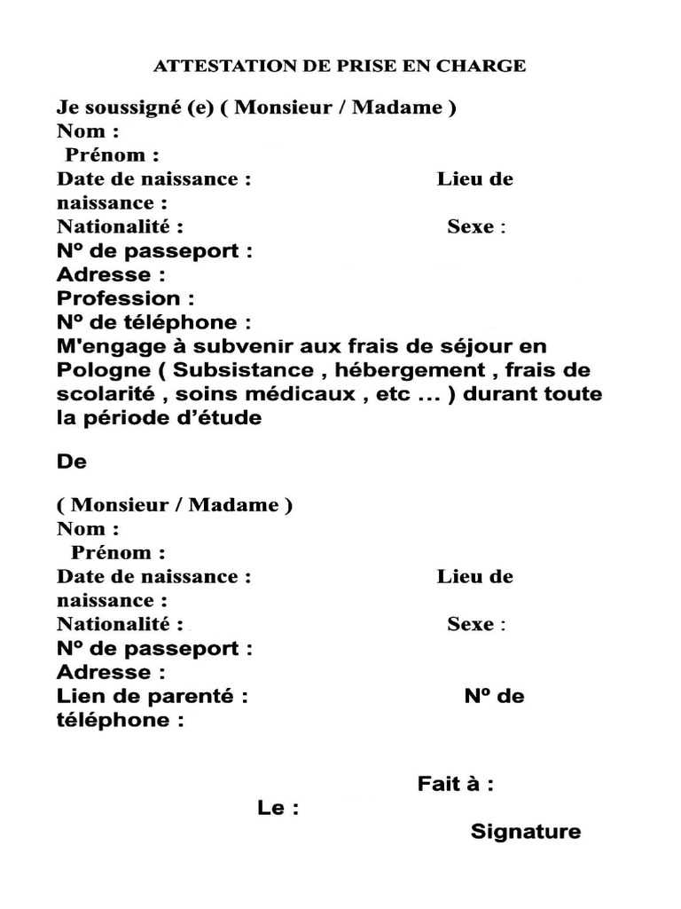 attestation-de-prise-en-charge-tudiant-pdf