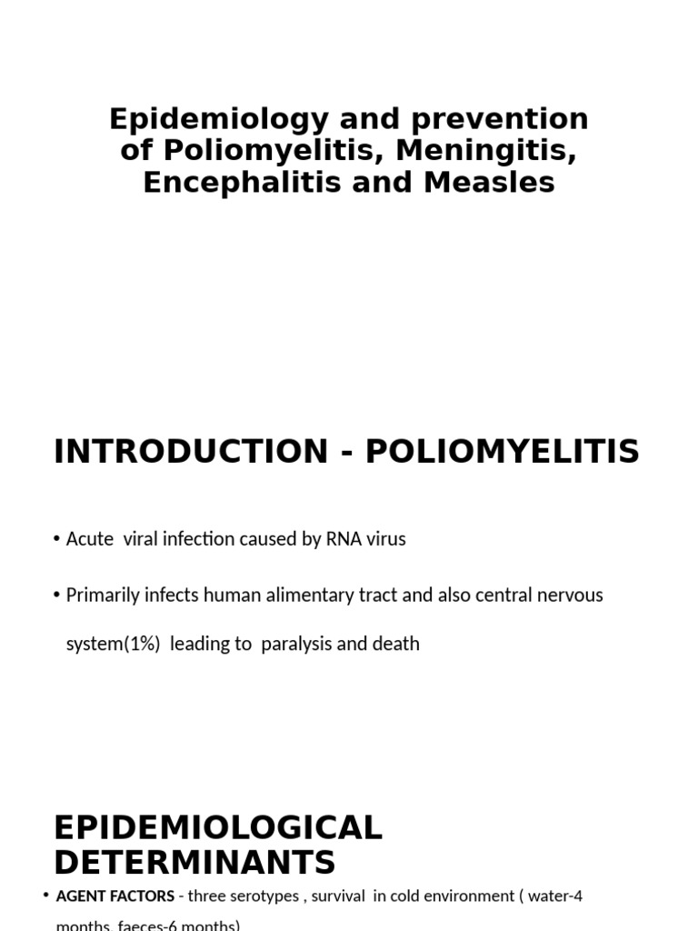 Epidemiology and Prevention of Viral Infections | PDF | Infection ...