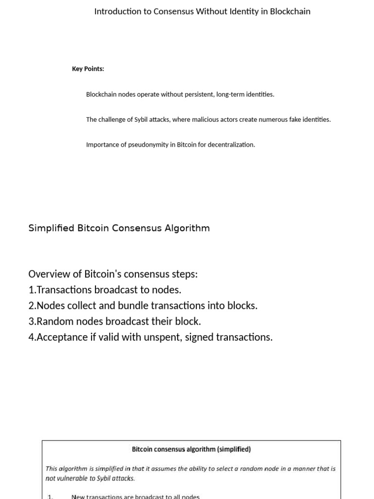 Understanding Blockchain Consensus Mechanisms | PDF