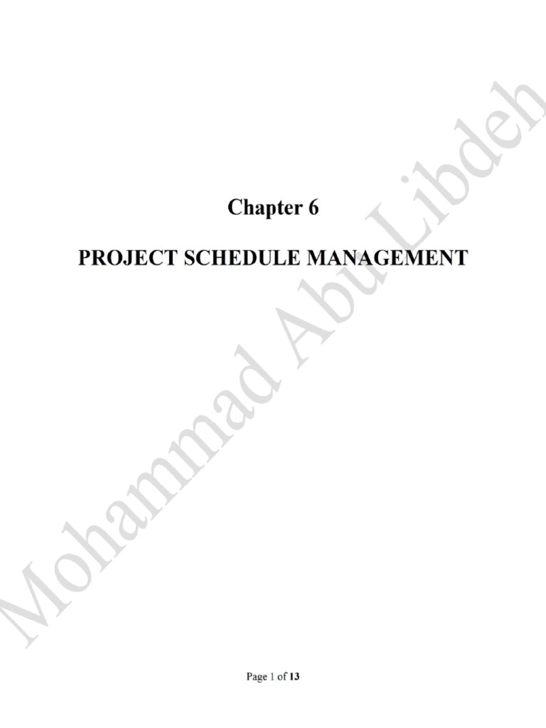 Chapter 6 | PDF
