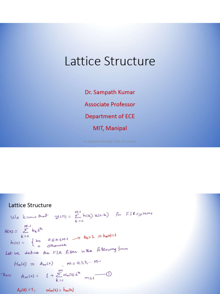Lattice Structures | PDF