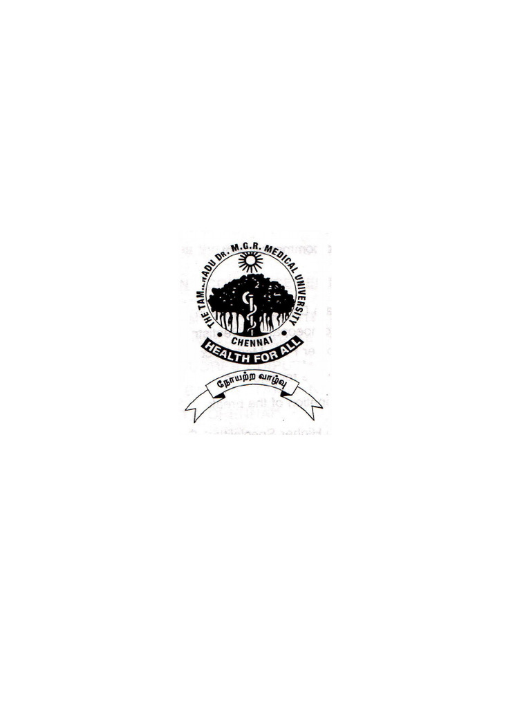 Re-Admission Regulations for MGR University | PDF | College | Thesis