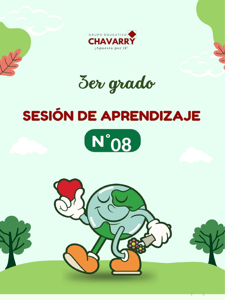 Sesión N°08 - 3er Grado | PDF | Residuos | El plastico