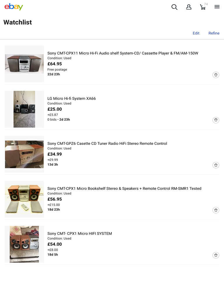 Used Micro Hi-Fi Audio Systems for Sale | PDF