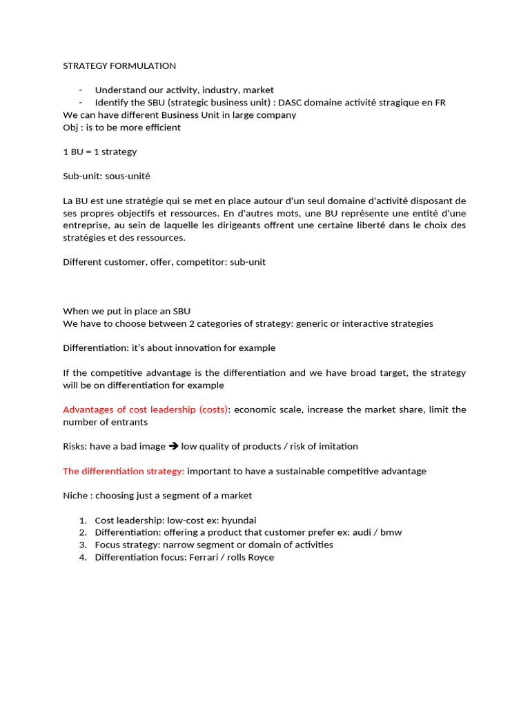 Pricing Strategy Formulation Insights | PDF