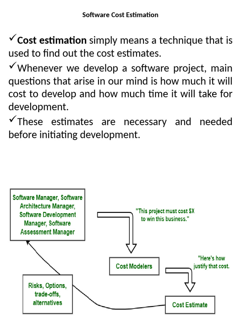 Software Cost Estimation | PDF | Heuristic | Applied Mathematics