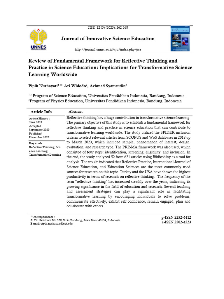 78189-Article Text-230330-1-10-20240118 | PDF | Systematic Review ...