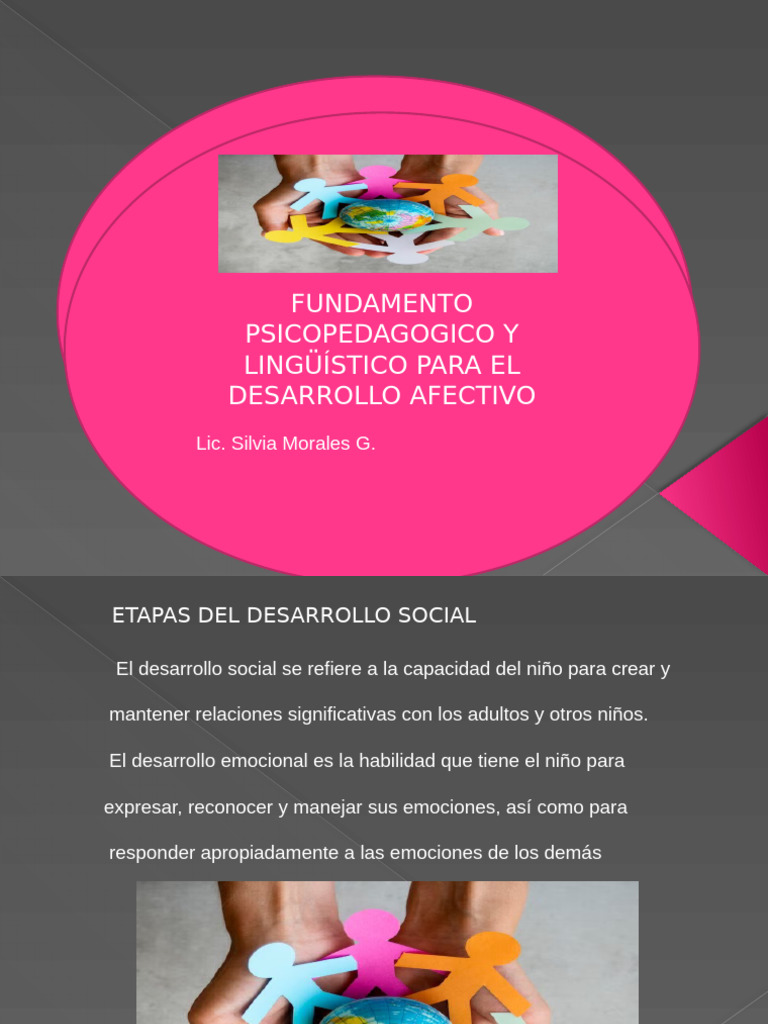 Etapas del Desarrollo Social Infantil | PDF | Las emociones | Adultos
