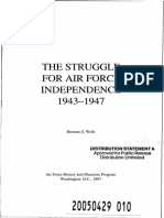 Struggle For Air Force Independence