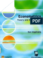 Econometrics.theory and Applications With EViews