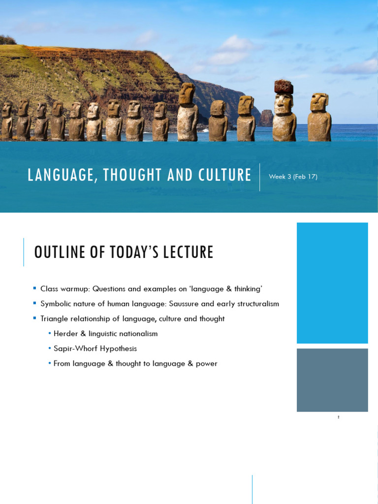 Language, Thought, and Culture Dynamics | PDF | Linguistics | Human ...