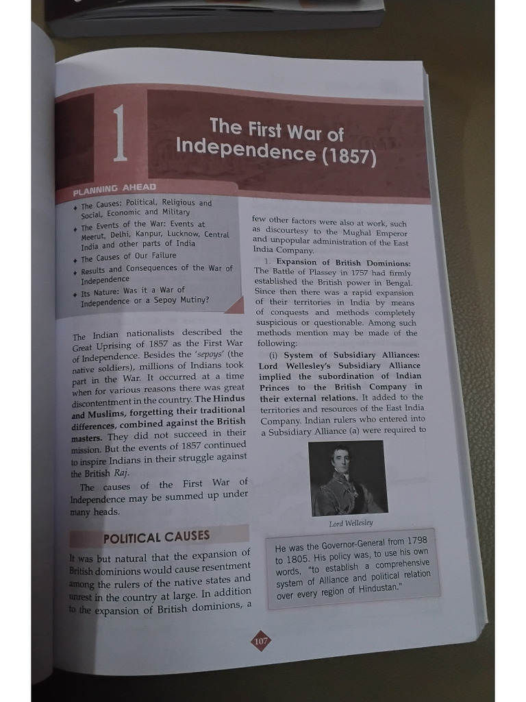 History.... The First War of Independence 1857 | PDF