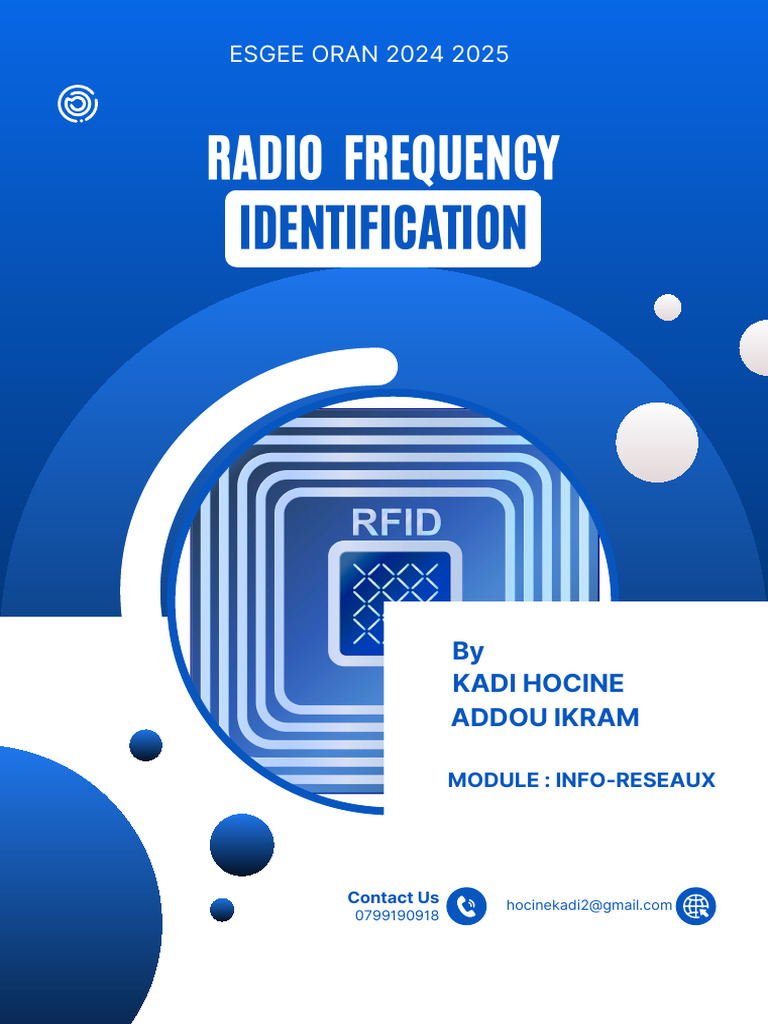 ESGEE ORAN RFID Module Info 2024-2025 | PDF