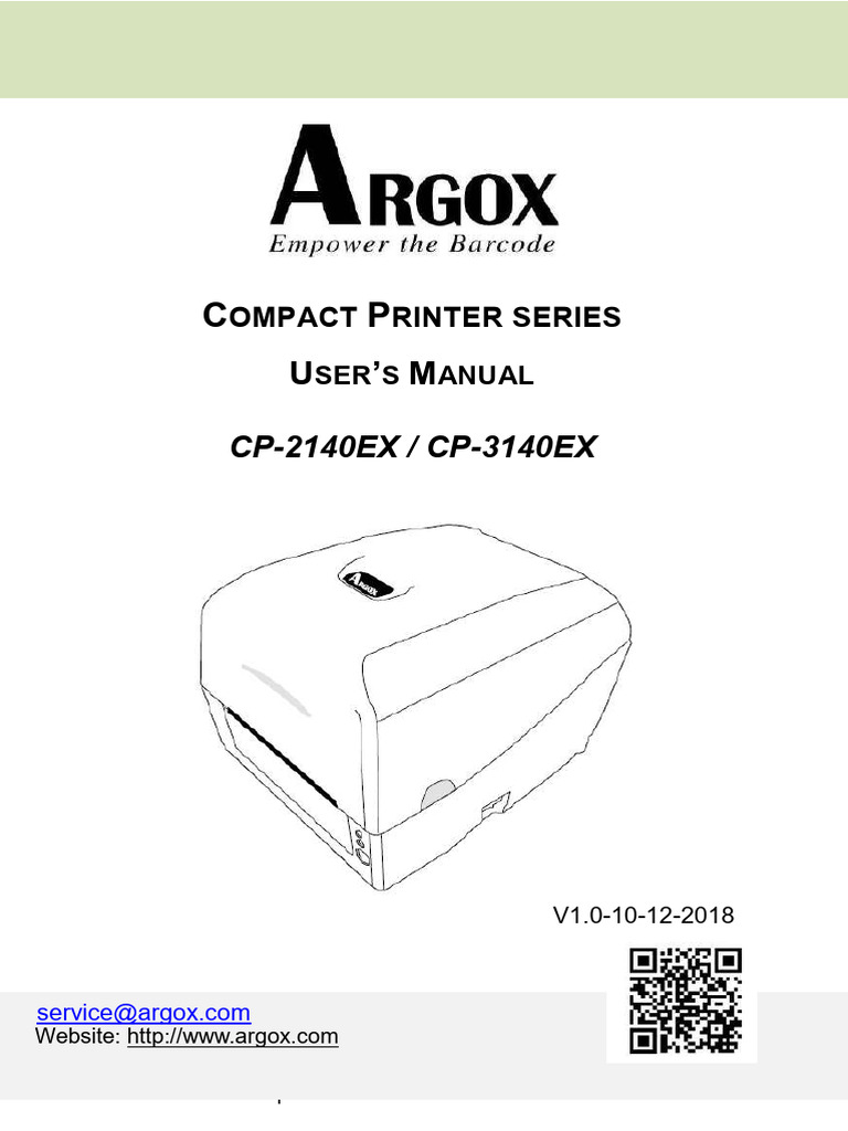 CP EX Series User Manual - EN 20181003 | PDF | Printer (Computing ...