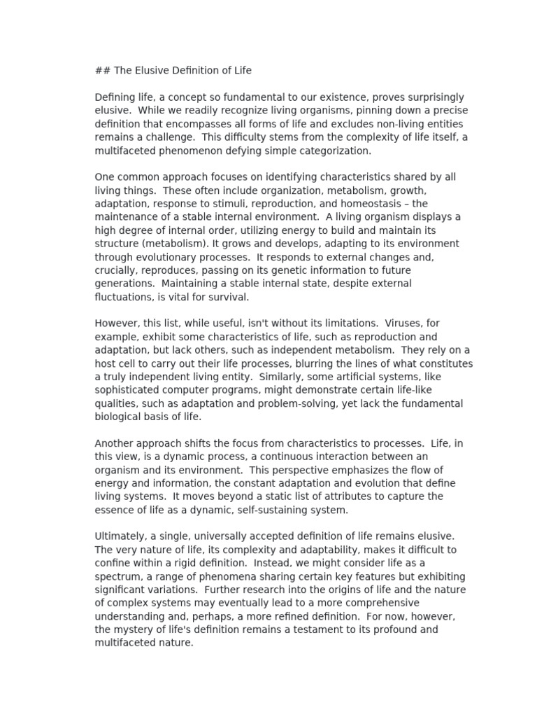REFERENCE | PDF | Life | Organisms