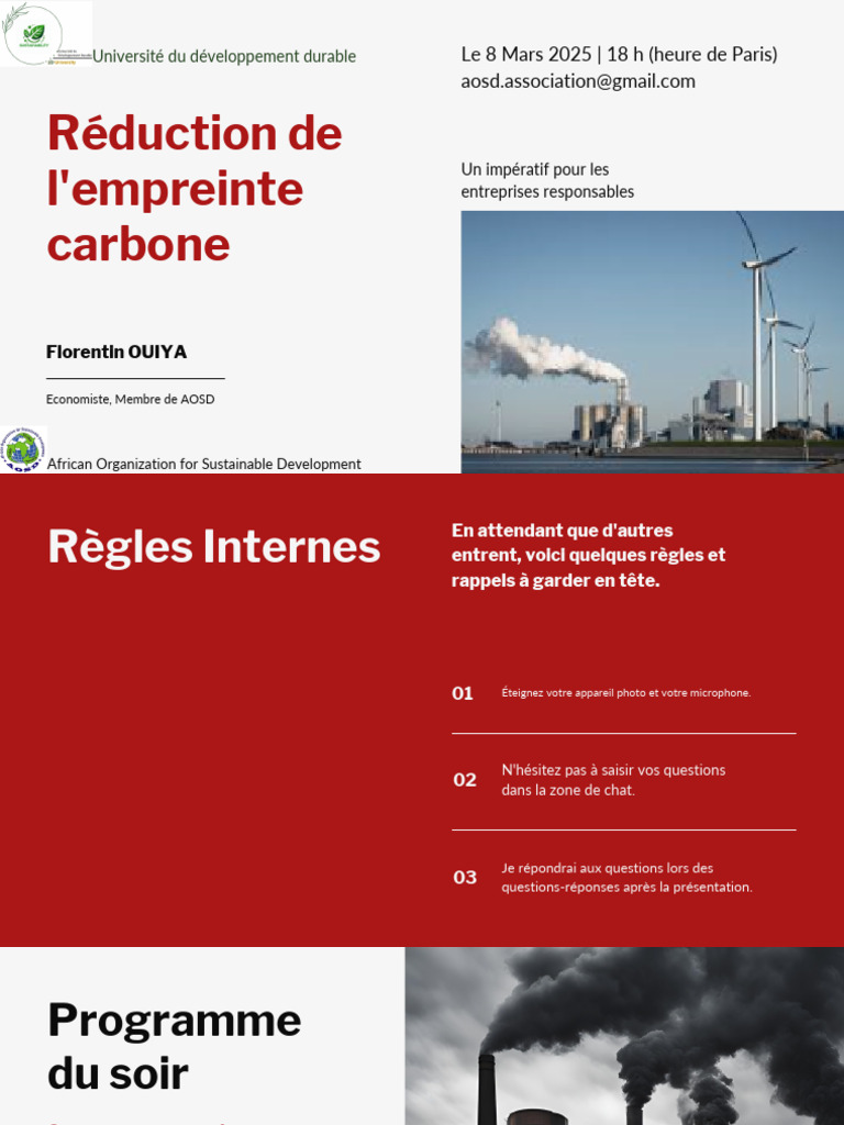 Réduction de l'empreinte carbone en entreprise | PDF | Énergie ...