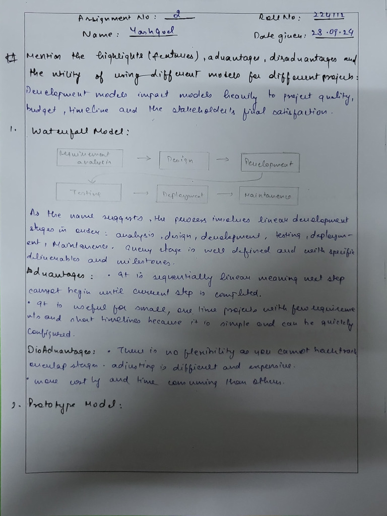 Assignment 2 SE | PDF