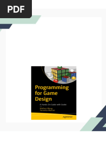 Programming for Game Design: A Hands-On Guide with Godot 1st Edition Wang - The ebook in PDF/DOCX format is ready for download now