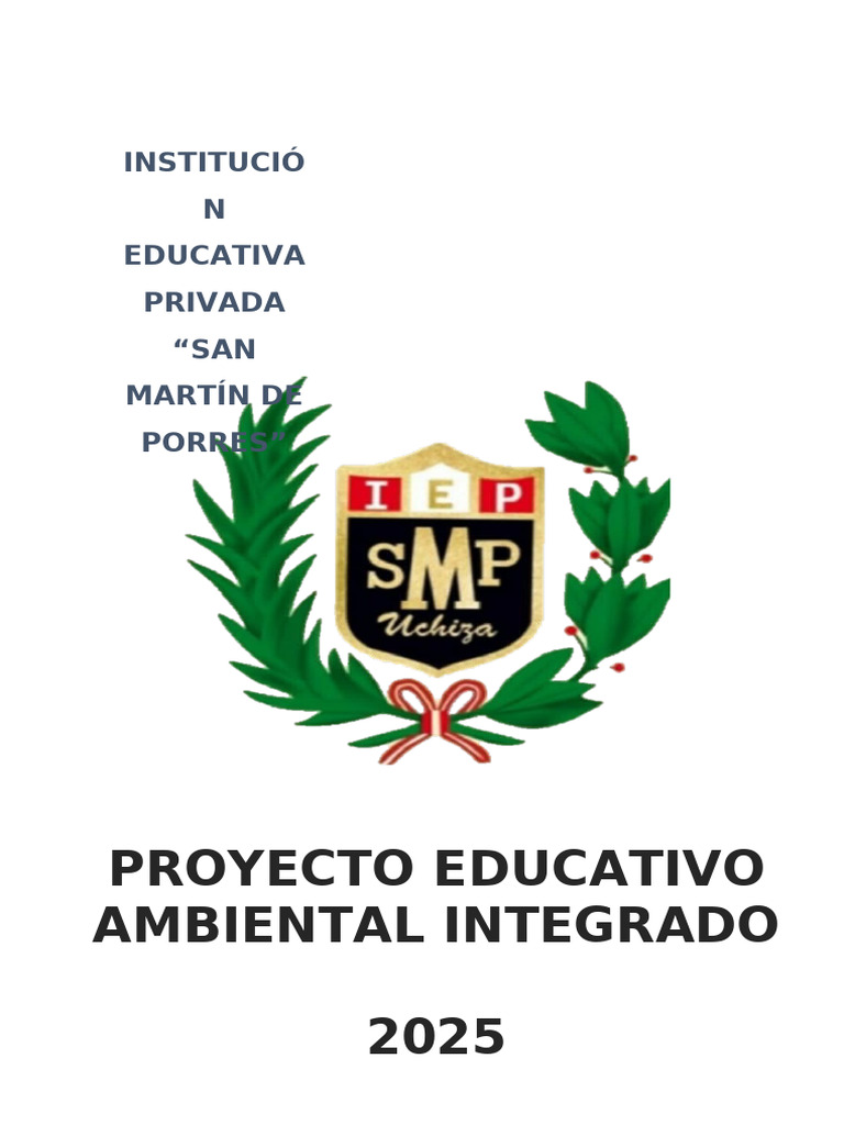 Proyecto Educativo Ambiental 2025 | PDF | Pedagogía | Residuos