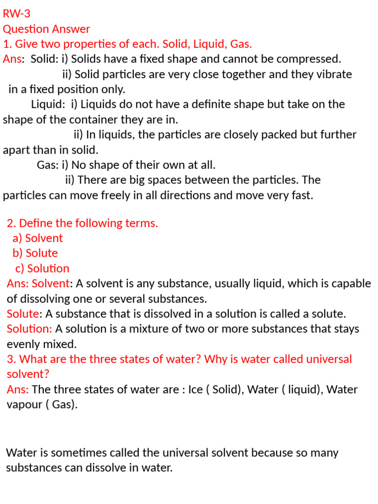 RW 3 | PDF