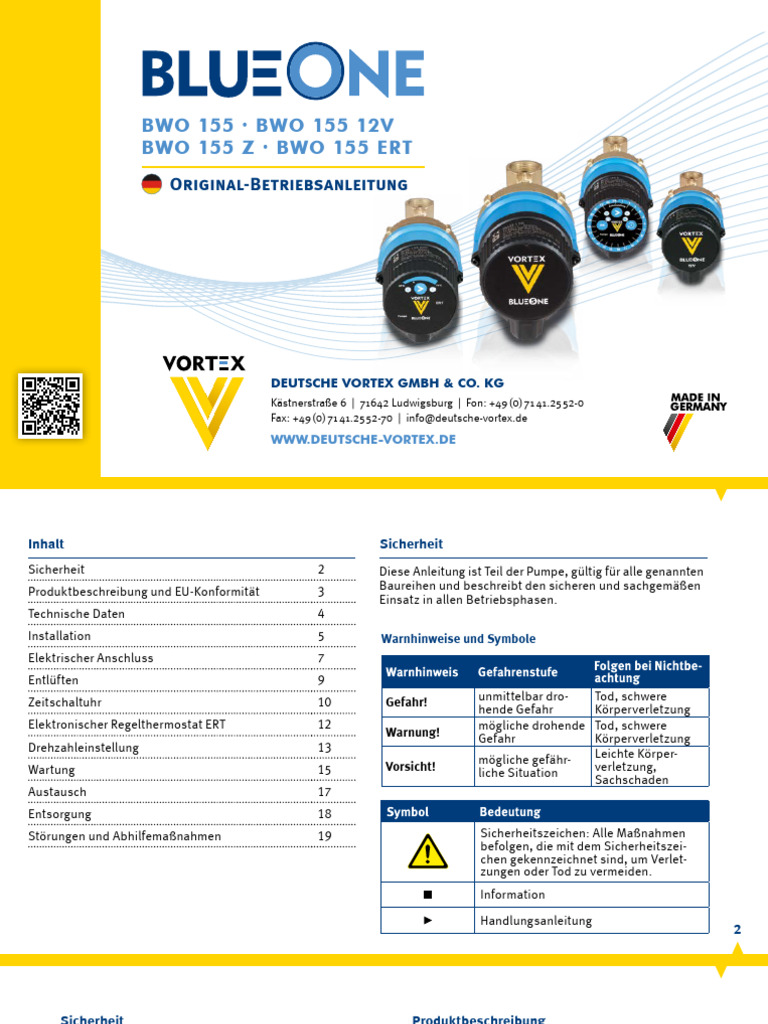 Anleitung Bwo-155 de | PDF