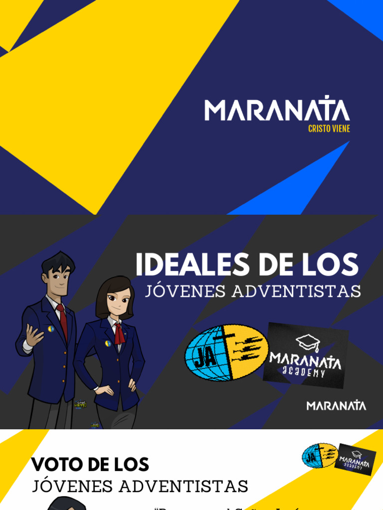 Ideales y Voto de Jóvenes Adventistas | PDF