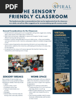 Classroom Sensory Screening Tool Guide | PDF | Classroom | Desk